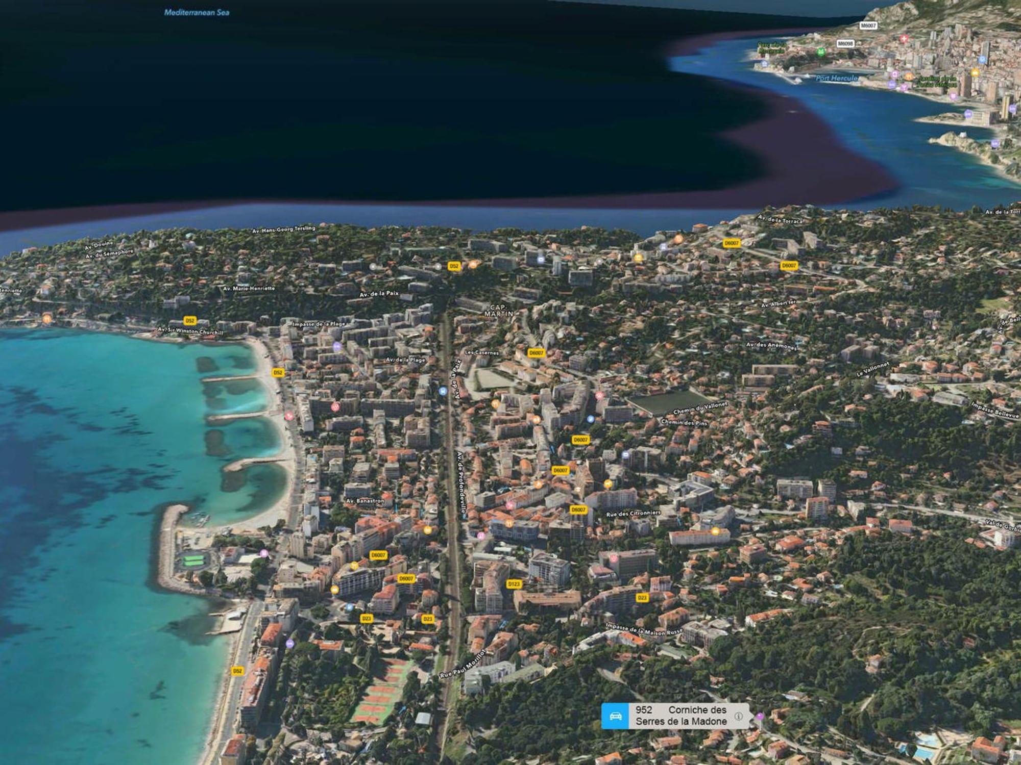 Renove Avec Terrasse, Climatisation Et Wifi Gratuit - Fr-1-196-166 * Menton